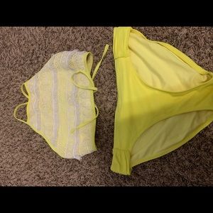 Aerie suit. super cute. tags cut off of top.